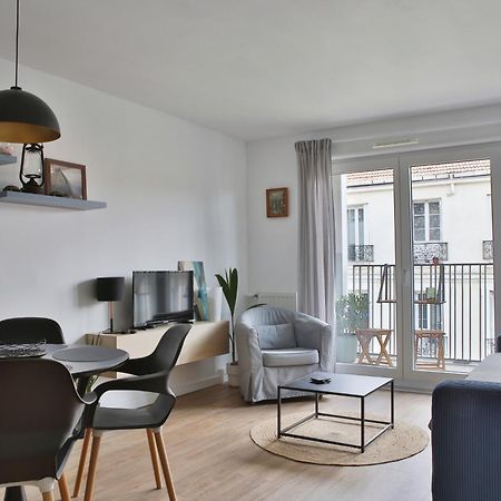 "Starry In So" 47M2, Lits Jumeaux, Parking Gratuit, Rue Calme Et Arboree, Metro 10 Min, Stade De France 24Min A Pied Сент-Уен Екстериор снимка