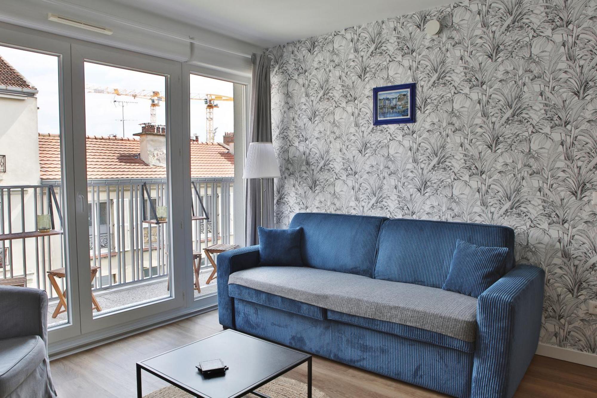 "Starry In So" 47M2, Lits Jumeaux, Parking Gratuit, Rue Calme Et Arboree, Metro 10 Min, Stade De France 24Min A Pied Сент-Уен Екстериор снимка
