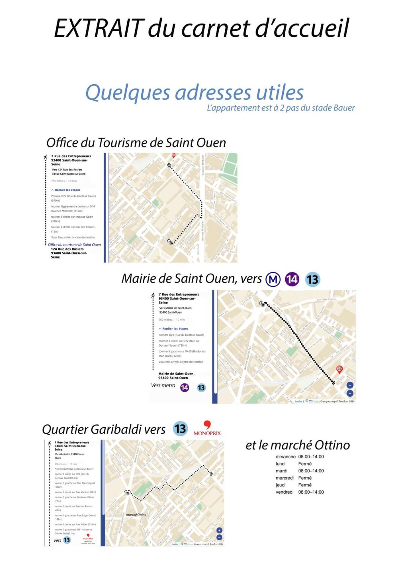 "Starry In So" 47M2, Lits Jumeaux, Parking Gratuit, Rue Calme Et Arboree, Metro 10 Min, Stade De France 24Min A Pied Сент-Уен Екстериор снимка